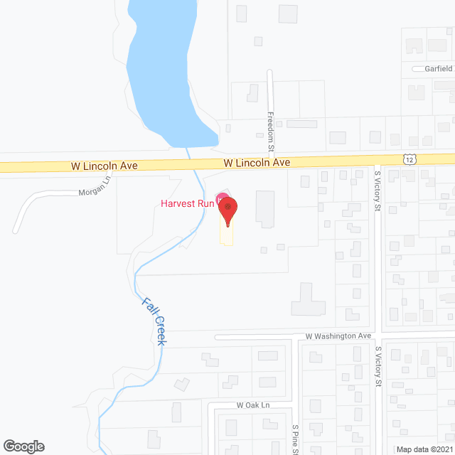 Fall Creek Valley Nursing Home in google map