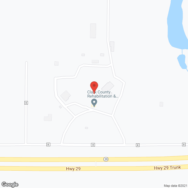 Clark County Health Care Ctr in google map