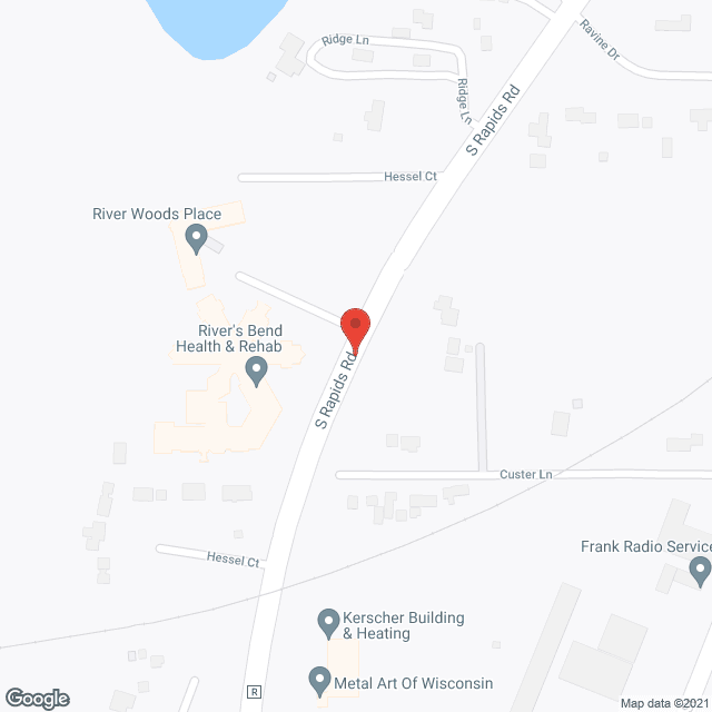 River's Bend Health and Rehab in google map
