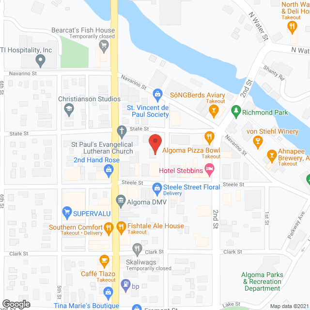 Dungarvin Wisconsin Inc in google map