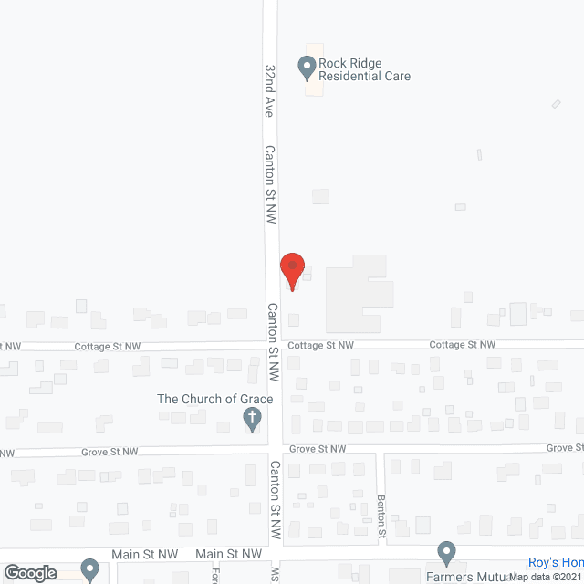 Rock Ridge Residential Care Center in google map