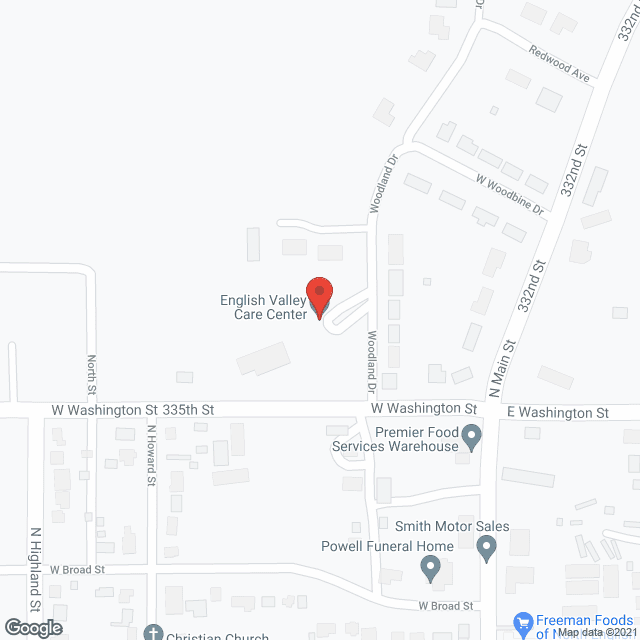 English Valley Nursing Care in google map