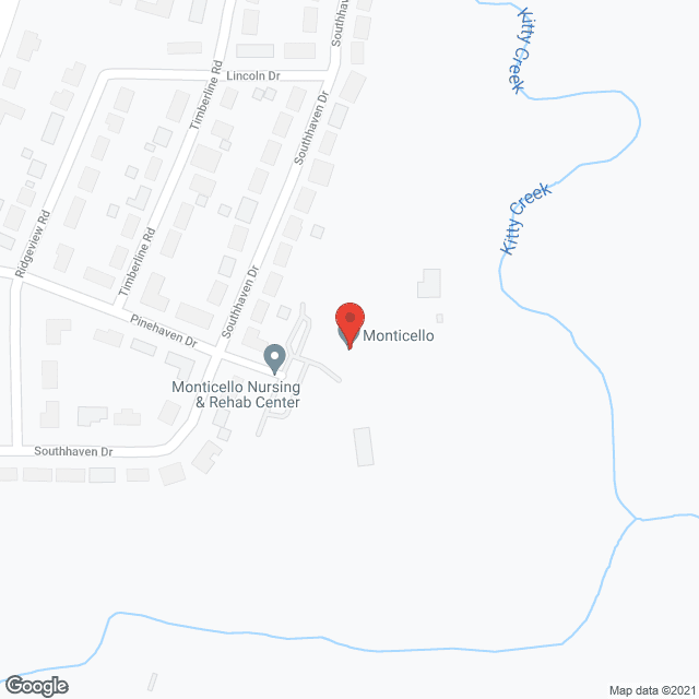 Monticello Nursing & Rehab Ctr in google map