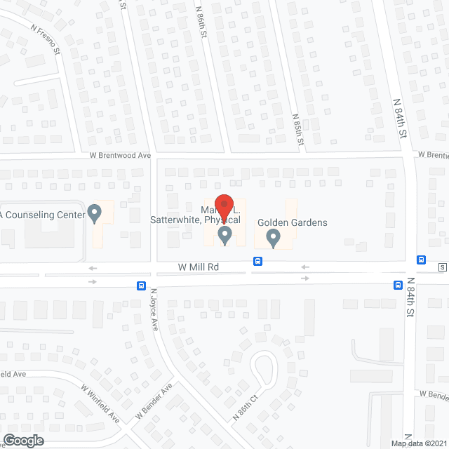Villa at River Parkway in google map
