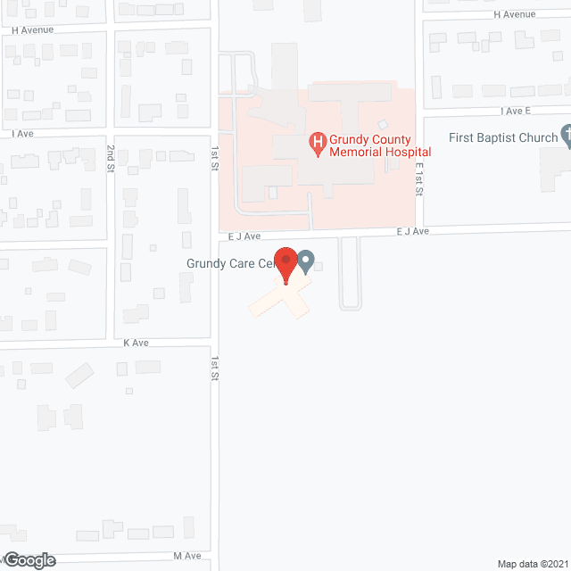 Grundy Care Ctr in google map