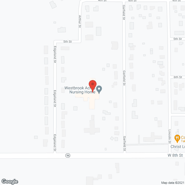 Westbrook Acres Nursing Home in google map