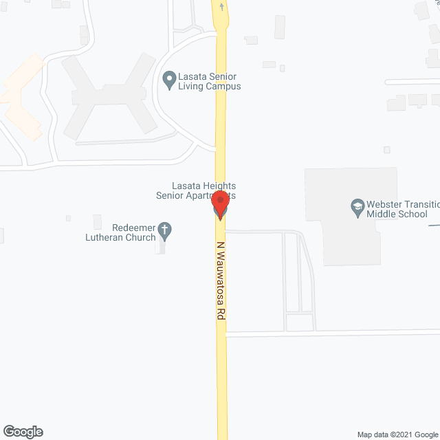 Lasata Heights Retirement Ctr in google map