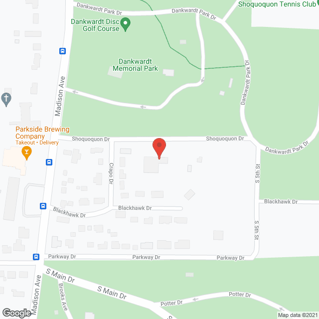 Park View Care Ctr in google map