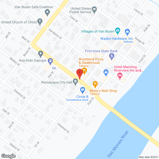 Keosauqua Medical Clinic in google map
