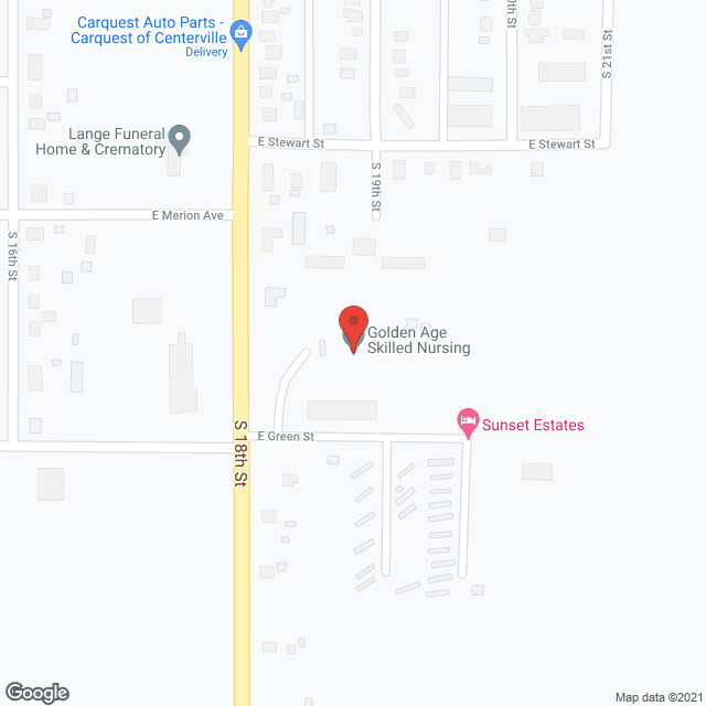 Golden Age Care Ctr in google map