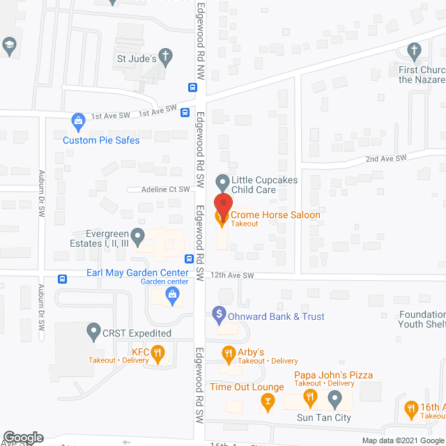 Evergreen Estates II in google map