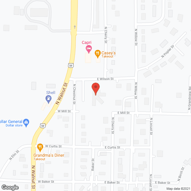 Avoca Nursing and Rehab Ctr in google map
