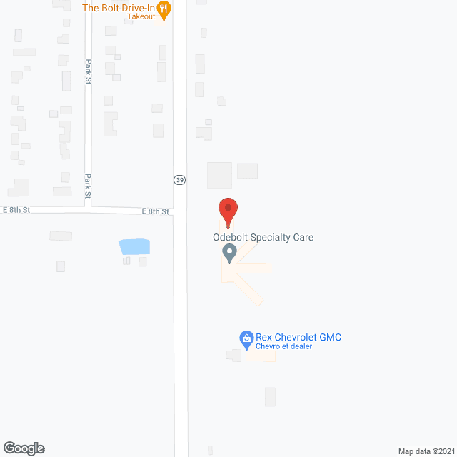 Odebolt Nursing and Rehab Ctr in google map