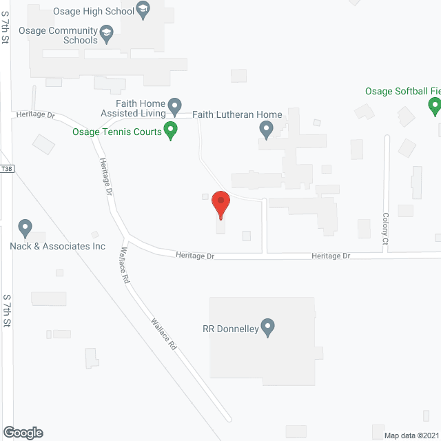 Evergreen Apartments in google map