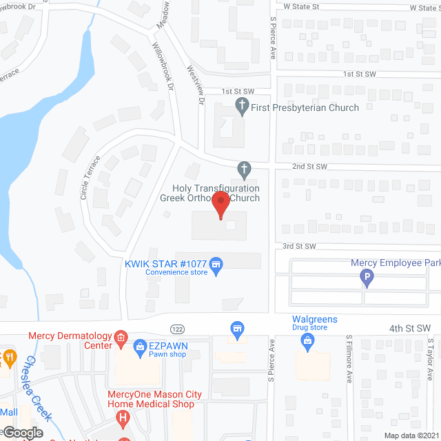 USA Healthcare Mason City in google map