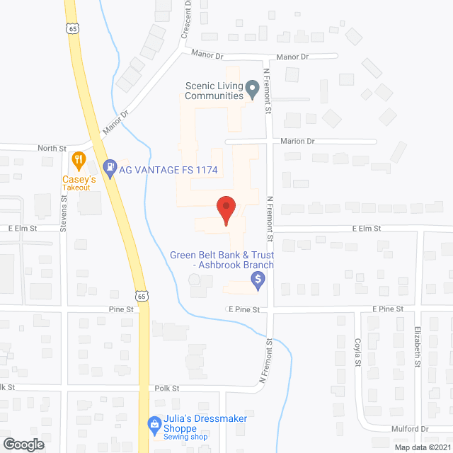 Cedar Ridge Apartments in google map