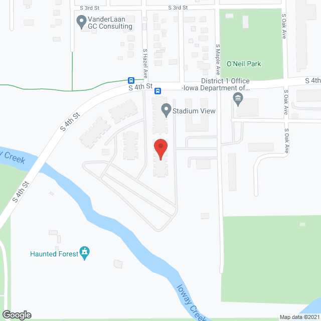 Riverside Manor in google map