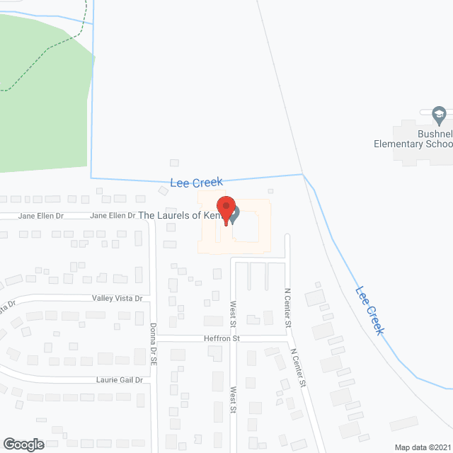 Laurels of Kent in google map