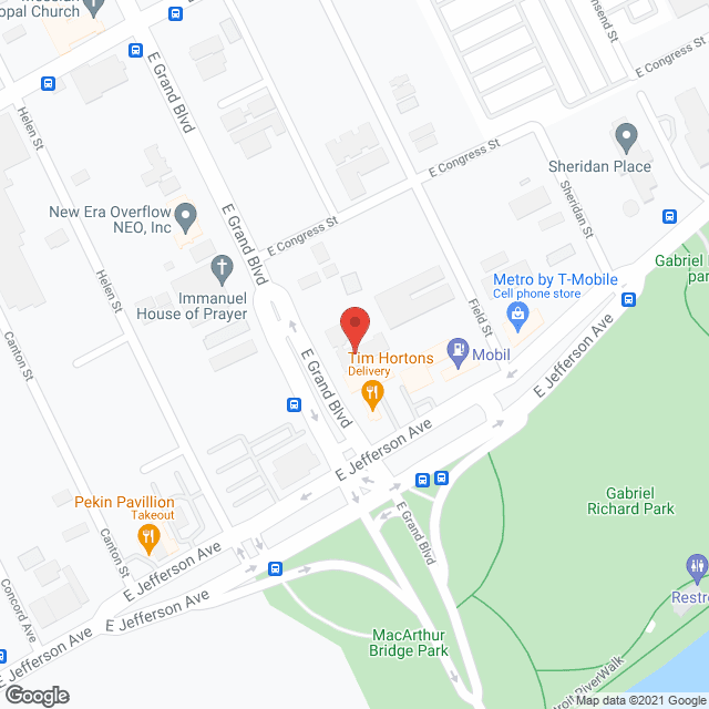 East Grand Nursing Home in google map
