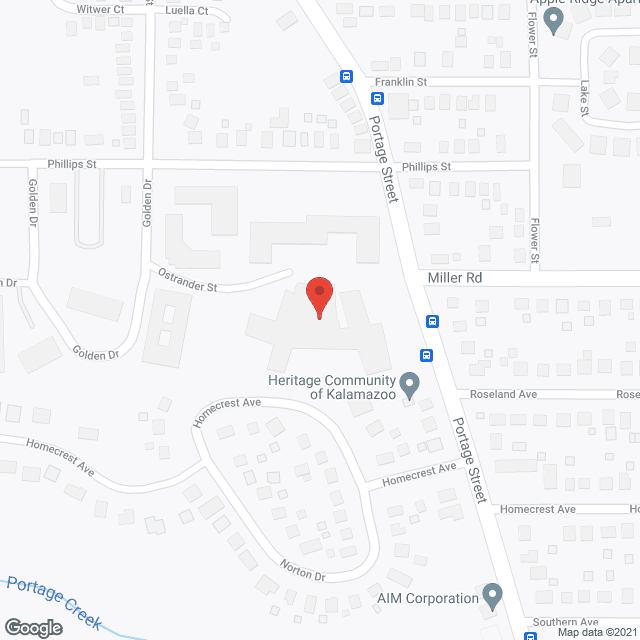 Upjohn Community Care Ctr in google map