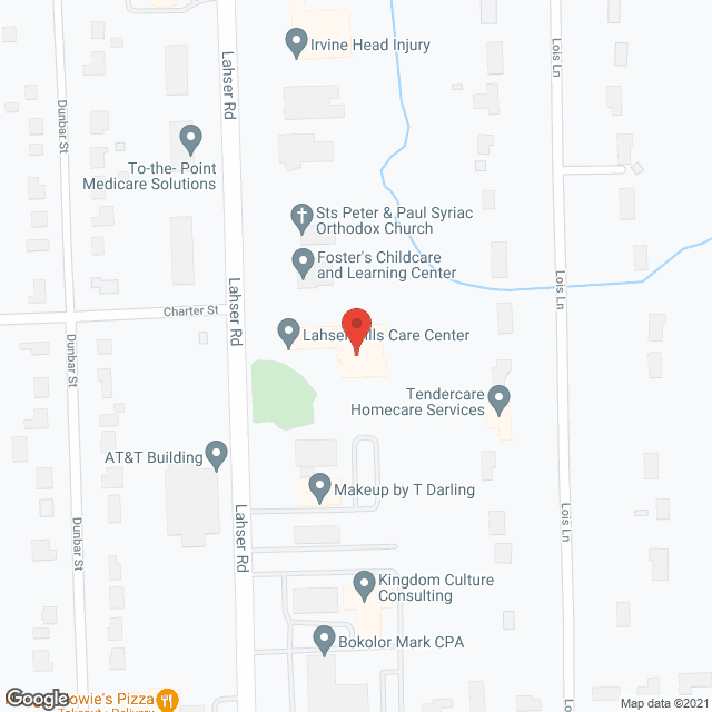 Lahser Hills Care Centre in google map