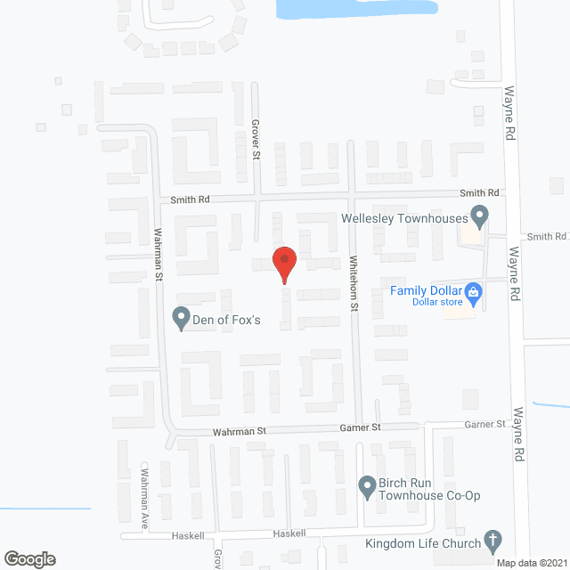 Wellesley Townhouses in google map