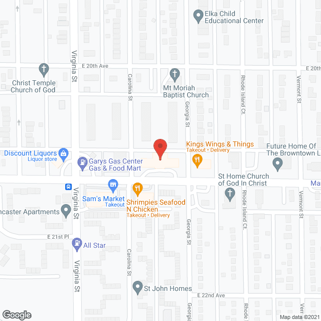 Simmons Loving Care Health in google map
