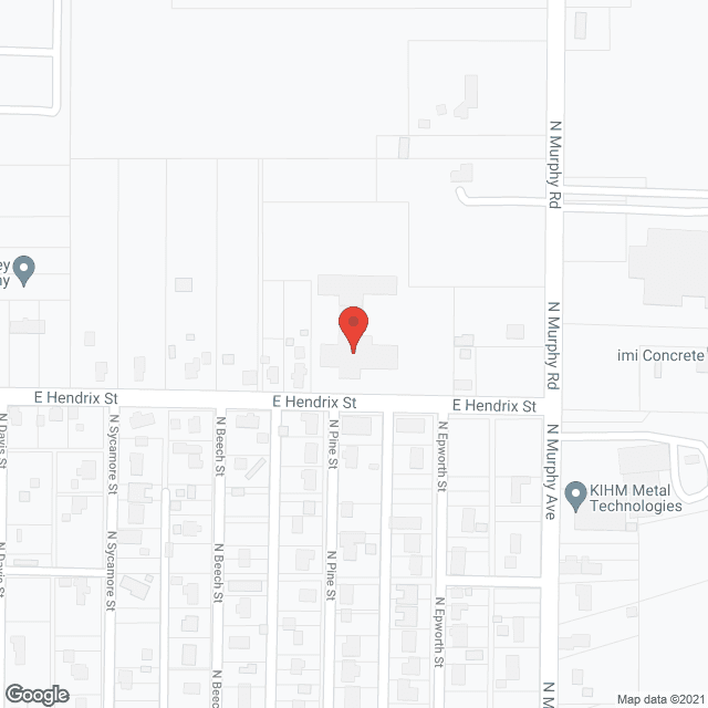 Clay County Health Ctr in google map