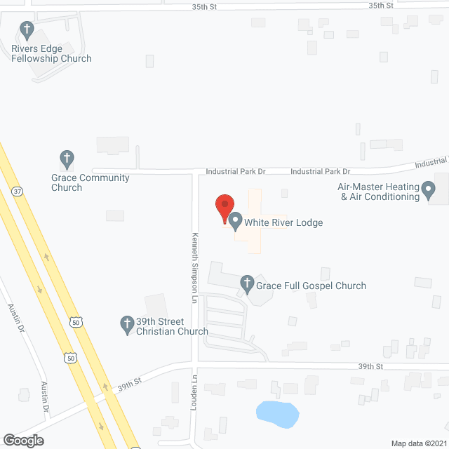 White River Lodge in google map