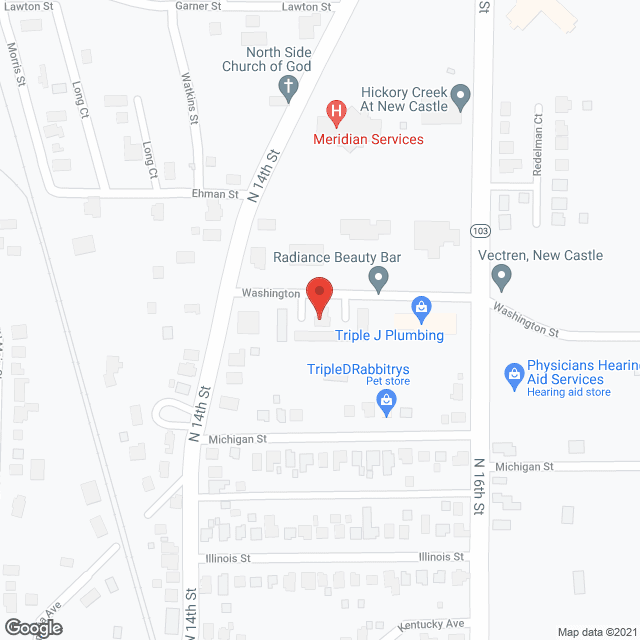 Bethany Village Apartments in google map