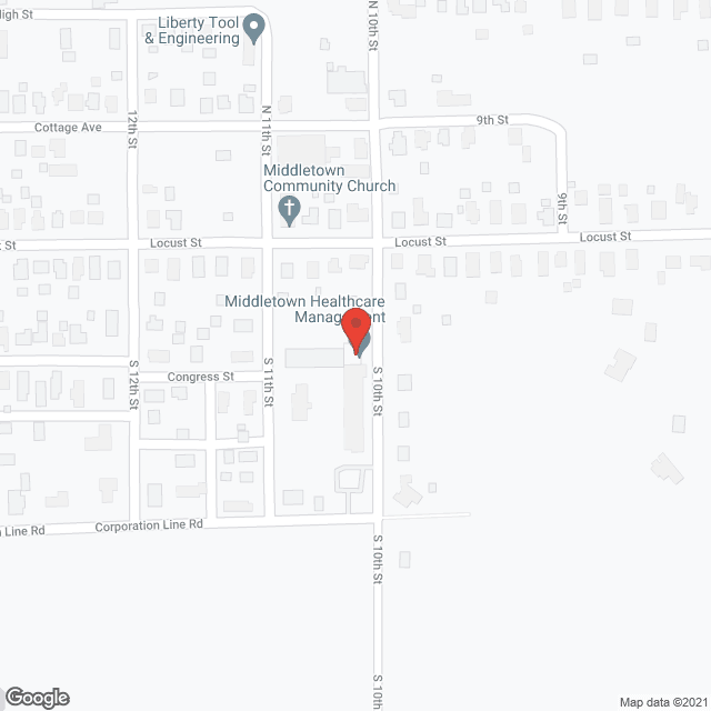 Middletown Nursing and Rehabilitation Center in google map