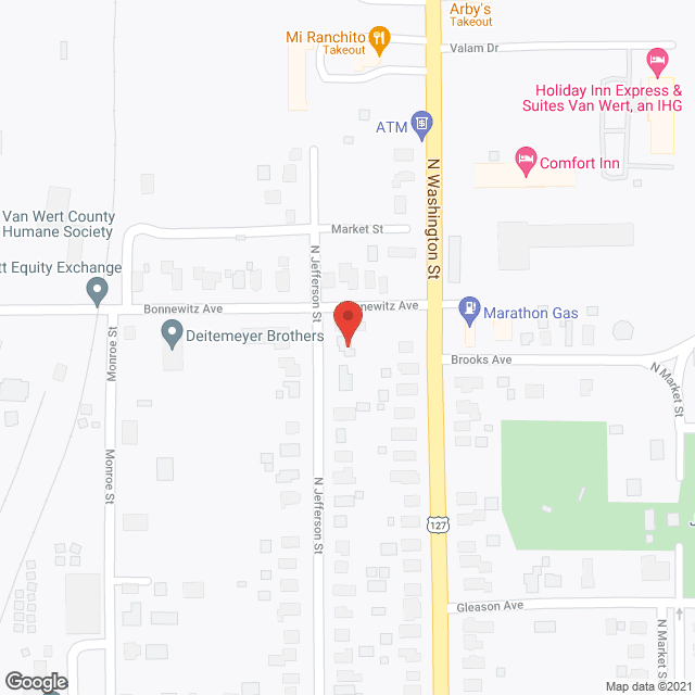 Adcare Health Systems Inc in google map