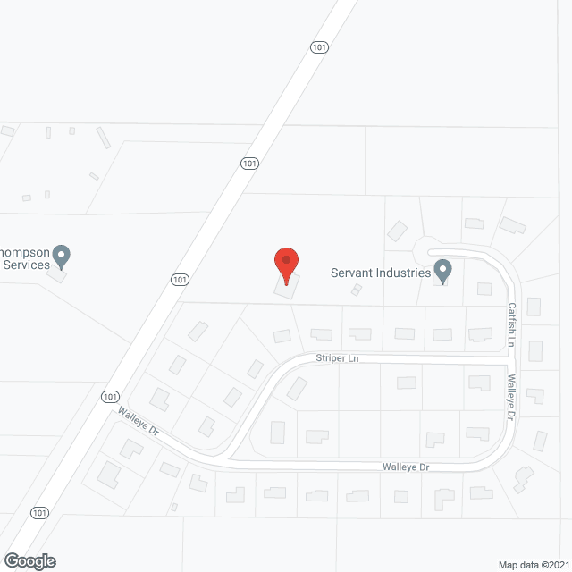 Brookville Health Care Ctr in google map