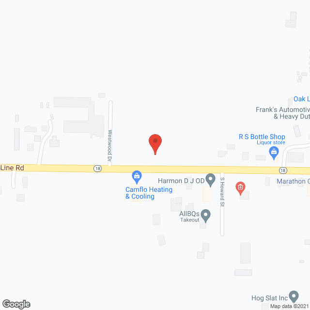 Brethren Healthcare Ctr in google map