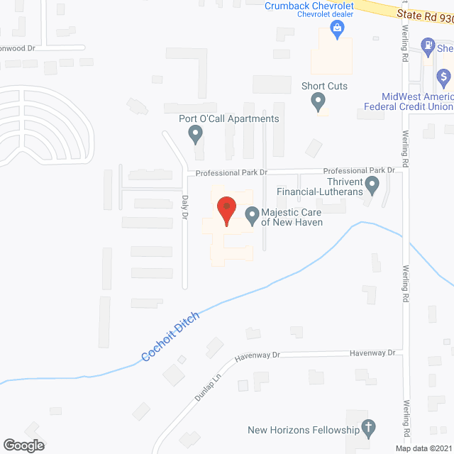Harborside Healthcare in google map