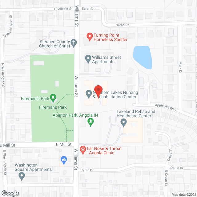 Northern Lakes Nursing & Rehabilitation Ctr in google map