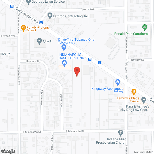 Southeastern Nursing & Rehab in google map