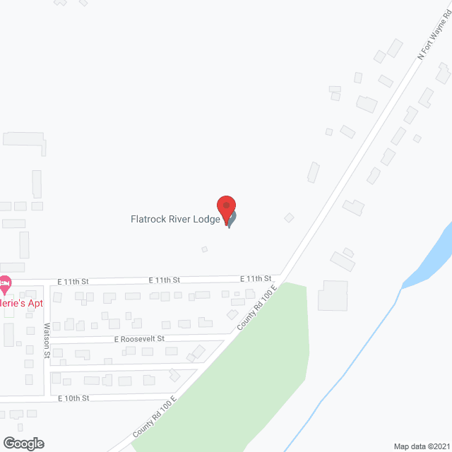 Flatrock River Lodge in google map