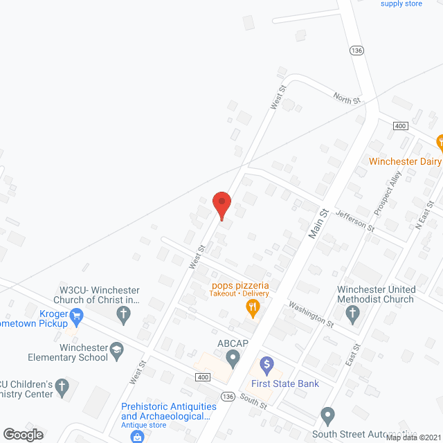 Winchester Elder Care in google map