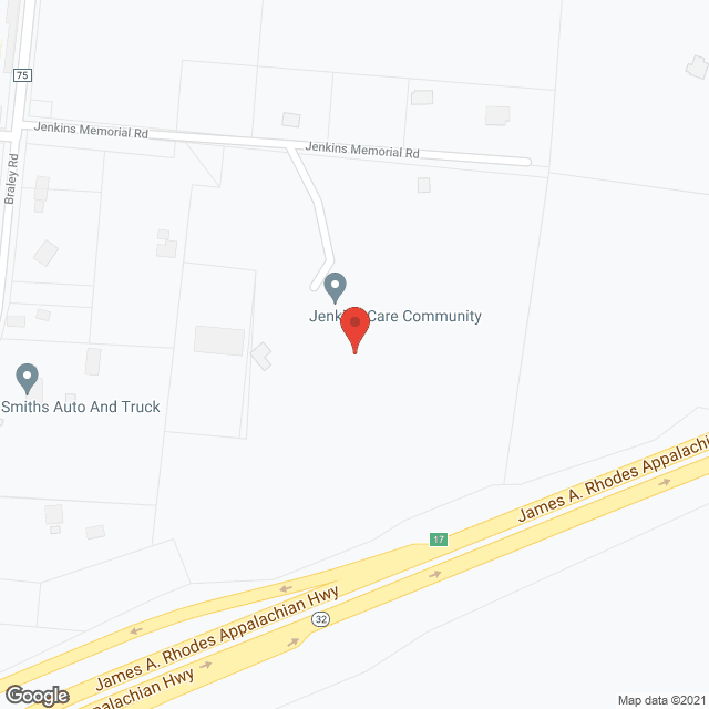 Jenkins Memorial Health Center in google map