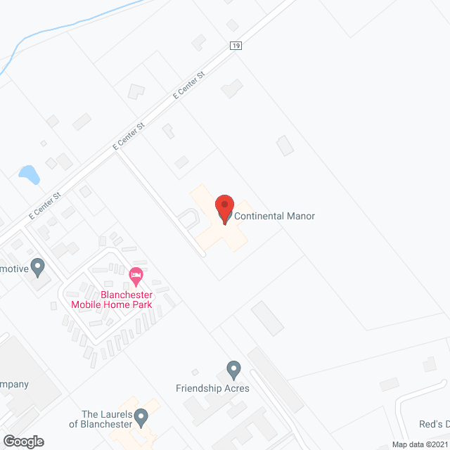 Continental Manor in google map
