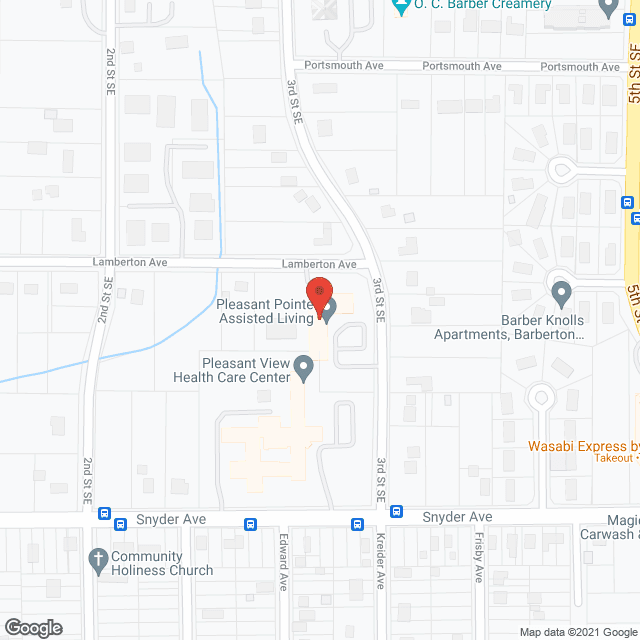 Pleasant Pointe Assisted Living in google map