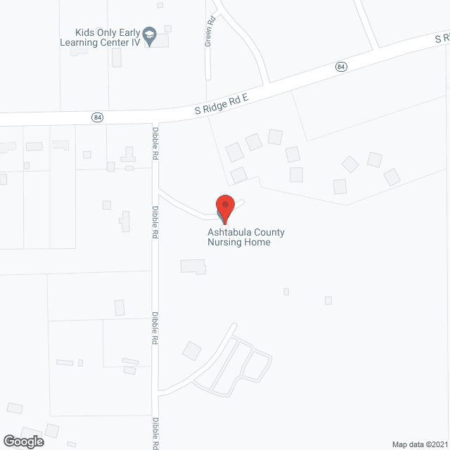 Ashtabula County Nursing Home in google map