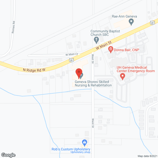 Esther Marie Nursing Ctr in google map