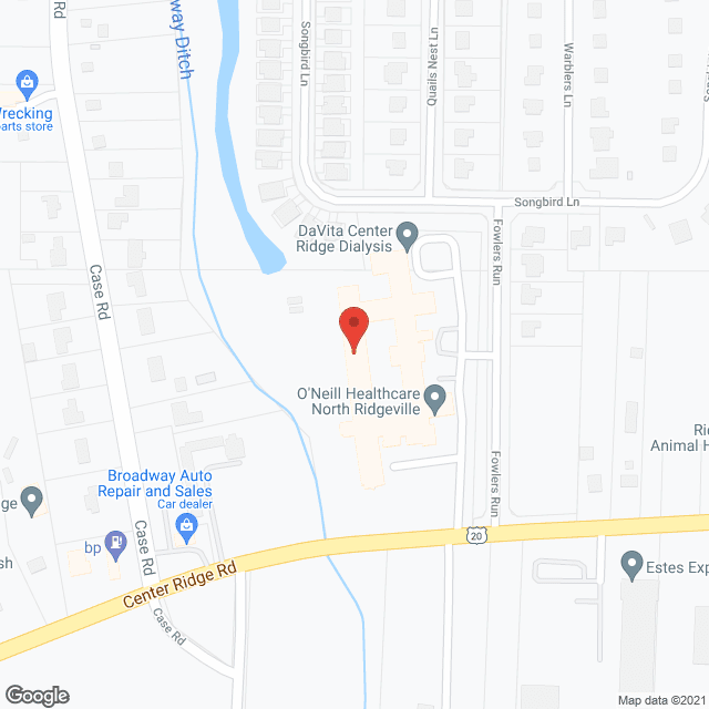 O'Neill Healthcare North Ridgeville in google map