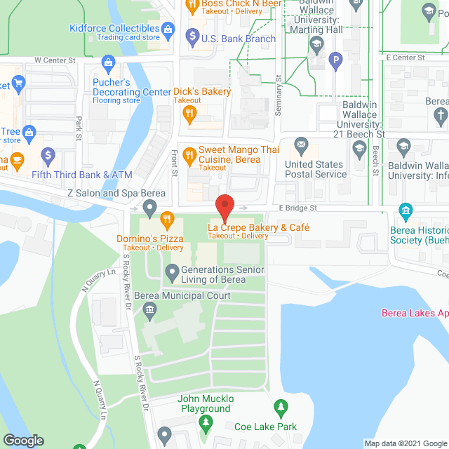 Generations Healthcare in google map