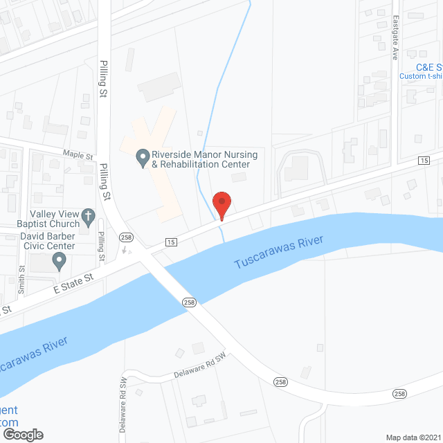 Riverside Manor Nursing in google map