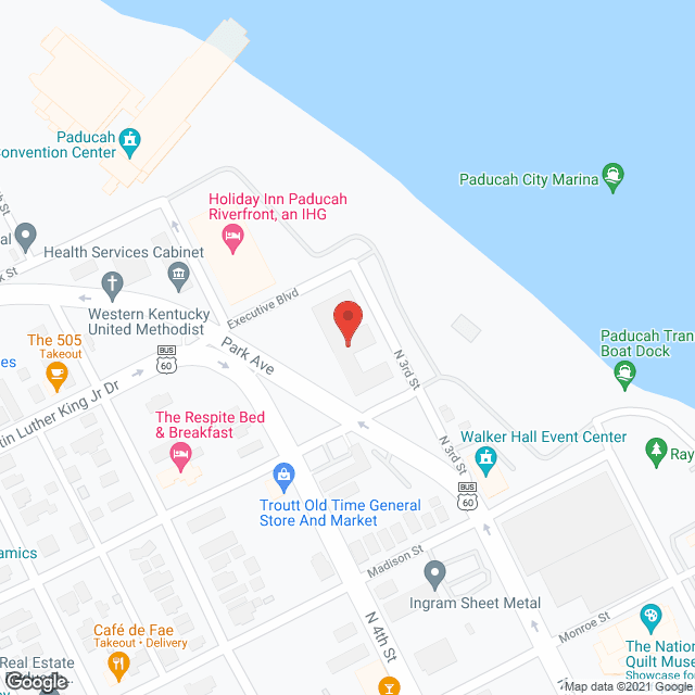 Paducah Rehabilitation and Nursing in google map