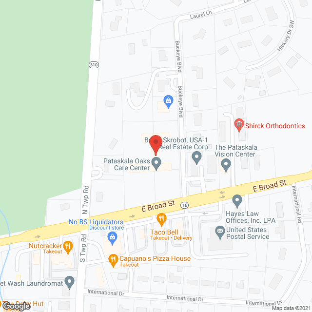Pataskala Oaks Care Ctr in google map