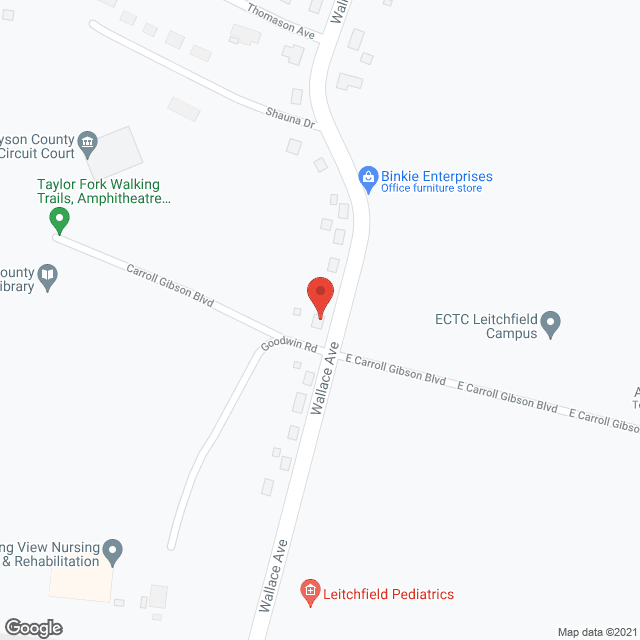 Leitchfield Health Care in google map
